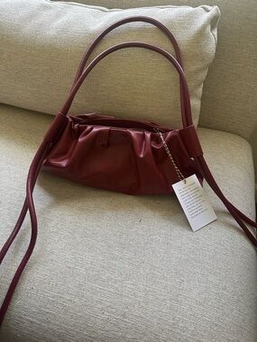 Dumpling Bag in Cherry Red- Brand NEW w tags